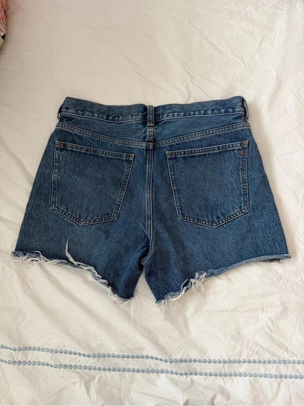 Madewell Bryn Long Short Denim Jean Shorts
